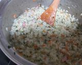 Pas rețetă Pilaf de orez cu spanac! 4 fotografie