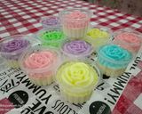 Foto langkah ke 4 dari resep Puding susu cup mawar.
