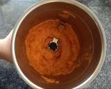 A picture of step 1 of Aam Papad.