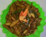 Foto langkah ke 2 dari resep Balado tempe,kentang dan jengkol super ywamie pedas.