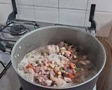 Foto del paso 2 de la receta: Tacos de pollo y carne con vegetales