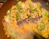 Foto langkah ke 4 dari resep Nasi Goreng Bumbu Terasi.