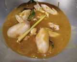 Foto langkah ke 3 dari resep Opor Ayam Telur Bumbu Kari.