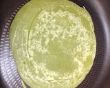 A picture of step 3 of Japanese Matcha Pancake.
