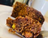 A picture of step 7 of Date and Pistaccio Cake.
