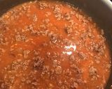 A picture of step 2 of Cheeseburger Rice.