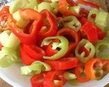 Foto del paso 3 de la receta: Muslos de pavo con pimiento capia
