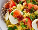 A picture of step 6 of Kedgeree.
