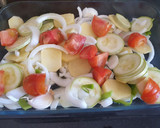 Foto del paso 1 de la receta: Rustidera de dorada con verduras de temporada