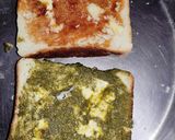 A picture of step 6 of Veg cheese sandwich.