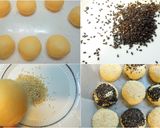芝麻南瓜餐包(冷藏法)的食譜步驟2照片