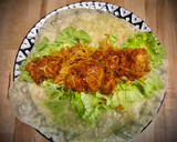 Foto del paso 6 de la receta: Wrap casero de doro wat con fideos de arroz