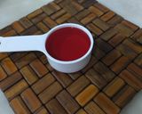 A picture of step 3 of Strawberry Frozen yogurt.