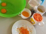 Budín de naranja y zanahoria🍊🥕