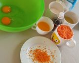 Foto del paso 1 de la receta: Budín de naranja y zanahoria🍊🥕