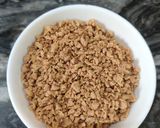 A picture of step 1 of NUTRI KEEMA MASALA with CURD...