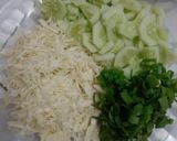 Foto langkah ke 1 dari resep Tahu campur sambal kacang.