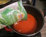 Paradicsomos 🍅 édeskáposzta 🥬 főzelék cukormentesen🚫🍬 recept fázis 4 fotója
