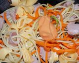 Foto del paso 8 de la receta: Sphagetti fríos con verduras y algo más... ensalada veraniega