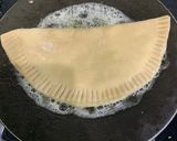 A picture of step 10 of Aloo ke parathe.