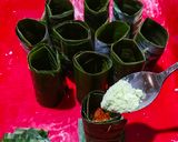 Foto langkah ke 7 dari resep Kue Putu Bambu.