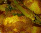 Foto langkah ke 4 dari resep Telur kentang bumbu kuning 🐣.