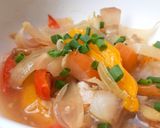 Hình bước làm 2 của món Cơm nhà đơn giản mùa nắng nóng