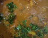 A picture of step 5 of Totapuri Mango Catla Fish Curry.