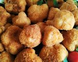 Sajt bundás karfiol, fűszeres, fokhagymás sült padlizsánnal recept fázis 6 fotója