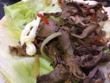 Wrap de carne picante