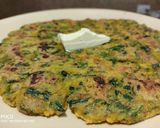 A picture of step 6 of Methi paratha.
