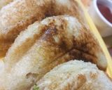 A picture of step 5 of Paneer sandwich.