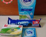 Foto langkah ke 1 dari resep Oreo Cheesecake.