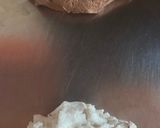 A picture of step 1 of Chocolate Rasgulla.