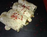Foto del paso 4 de la receta Canelones de espinacas, setas y gambas