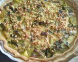 Une image de l'étape 4 de Tarte poireau pignon de pin.