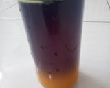 Foto langkah ke 4 dari resep Minuman Jeruk Bunga Telang + Yakult.
