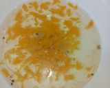Hình bước làm 2 của món Salad Măng tây Cam vàng