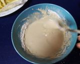 Foto del paso 3 de la receta Bastoncillos de berenjena con miel en tempura de cerveza