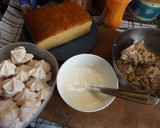 Foto del paso 1 de la receta: Bizcocho rapidísimo relleno con crema de castañas