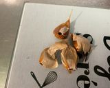 A picture of step 1 of Apricot, Black Garlic, and Parmesan Salad Dressing.