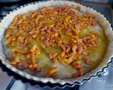 Une image de l'étape 9 de Tarte potimarron lardons fumés.