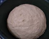 Foto langkah ke 7 dari resep No Knead Milky Bread (Roti tawar susu tanpa ulen).