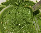 A picture of step 5 of Matcha chocolate for Valentine's Day 2019.