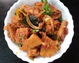 सुरणा ची भाजी (Suran Bhaji Recipe In Marathi) रेसिपी स्टेप 3 फोटो