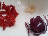 Tumis Kubis Ayam Cincang Paprika