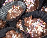 Foto langkah ke 5 dari resep Kue Coklat Kacang.