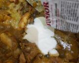 Foto langkah ke 5 dari resep Ayam Lodho Telur Asin / Takir Bujur Sangkar.