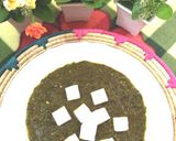 A picture of step 11 of Palak paneer.