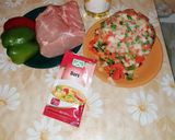 Pas rețetă Borș de legume cu tăieței și cotlet de porc 1 fotografie